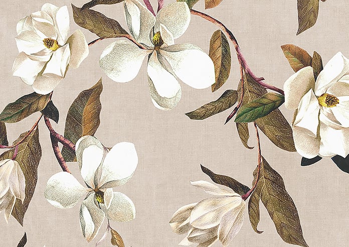 Ted Baker Velvet Opal Floral, Linen - Roman Blind - Image 7